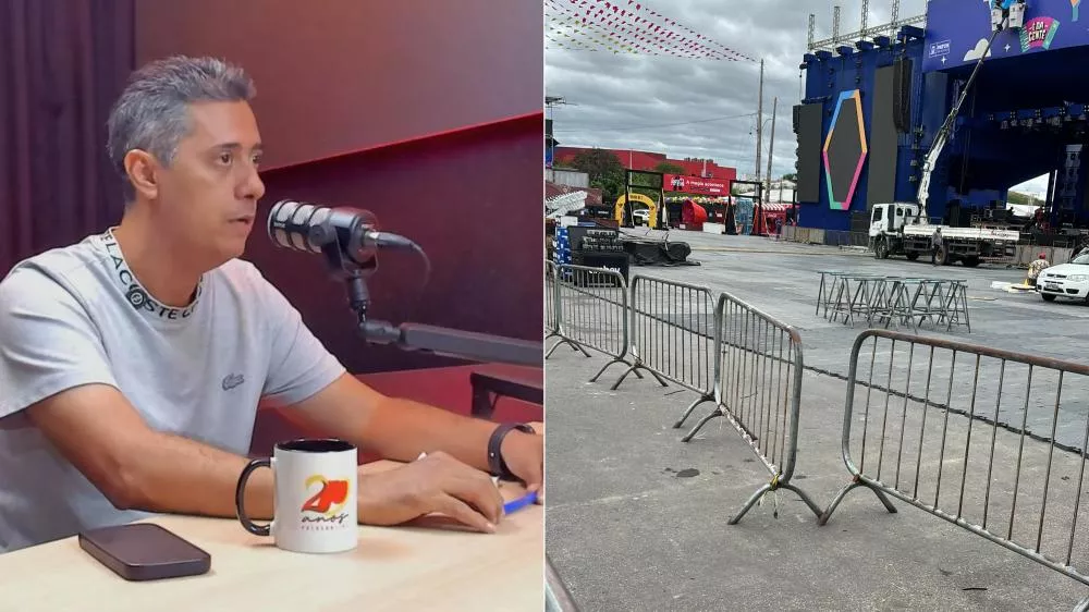 “Limitada a 5 mil pessoas, no máximo”, diz representante da empresa organizadora do São João de Patos sobre a capacidade da Área VIP