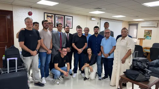 Cícero Lucena e grupo de políticos chega à Arábia Saudita após deixar Israel