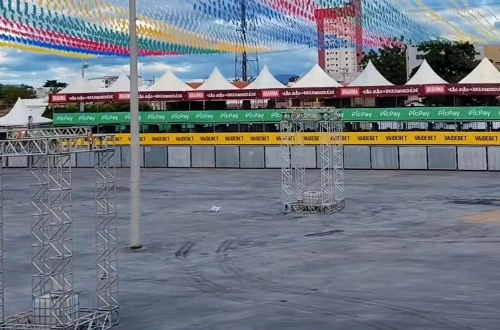 Desmontagem de camarotes no São João de Patos 2025 será comunicada previamente aos forrozeiros, garante empresa responsável