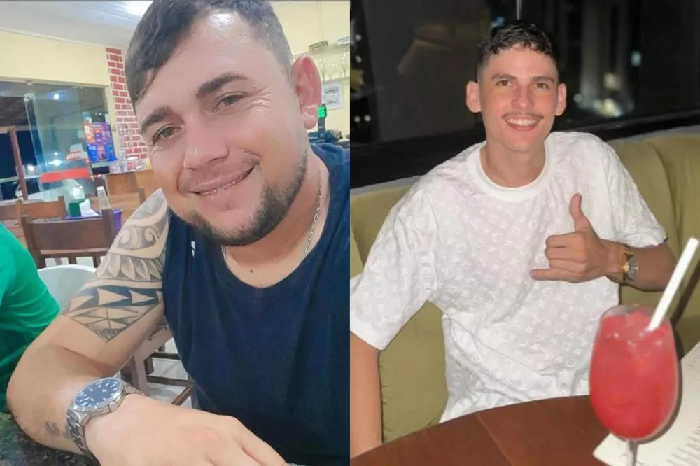 À esquerda, Danilo Alves; à direita, Ygor Thales (Foto: Reprodução)
