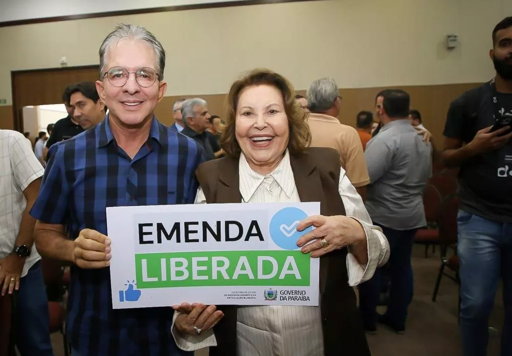 Prefeito Nabor participa de solenidade e celebra destinação de mais de R$ 850 mil em emendas para Patos