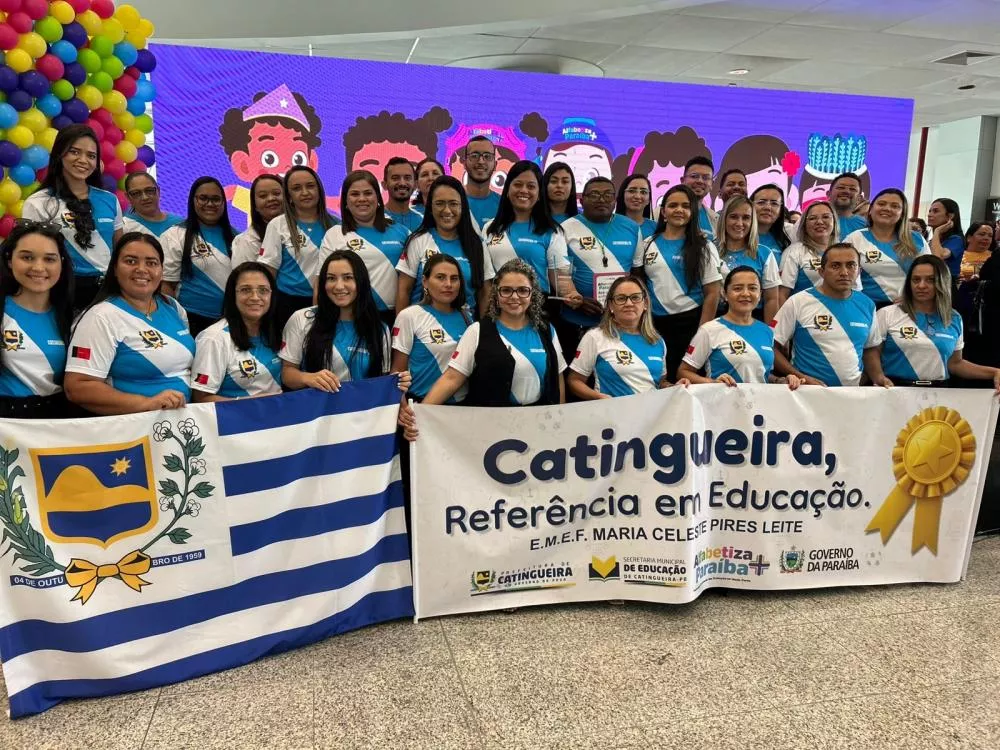 Catingueira é destaque na educação com premiação do Programa Alfabetiza Mais Paraíba