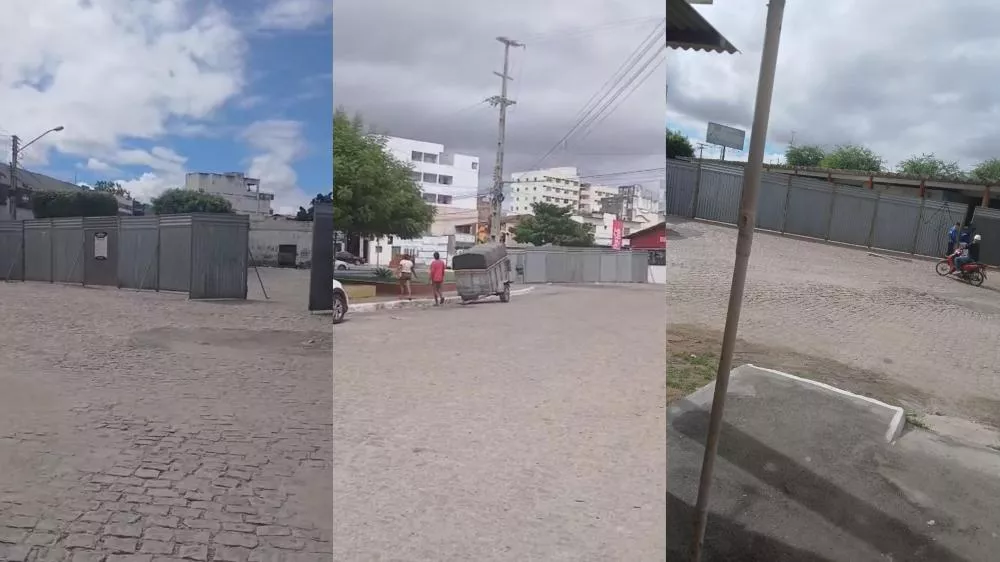 Comerciantes da antiga rodoviária de Patos reclamam de bloqueio de acesso durante São João: “Prejudicou totalmente”