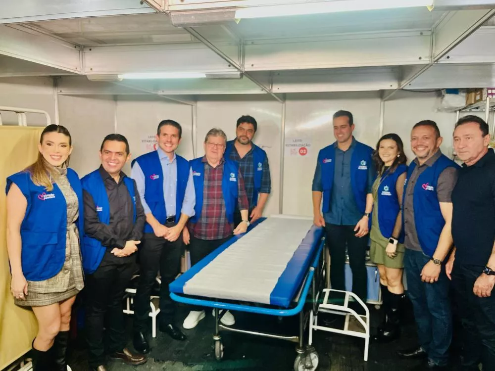 São João de Patos: Pronto Atendimento do Governo do Estado inicia as atividades no Terreiro do Forró