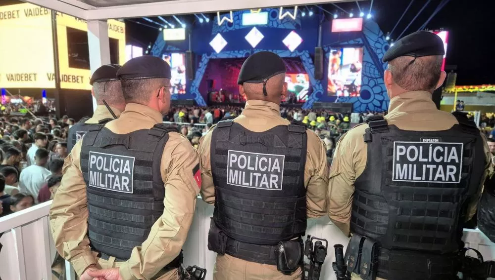 Três pessoas foram presas pela PM durante a segunda noite do São João de Patos