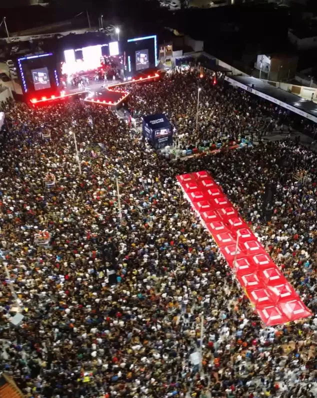 Polícia Militar reforça segurança durante o São João de Santa Luzia 2025