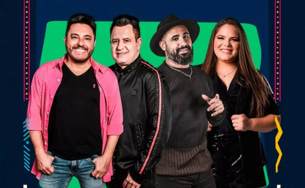 Última noite: Bruno & Marrone, Raí Saia Rodada, Bizay, Hudy Show e Markito encerram o São João de Patos nesta segunda-feira (23)