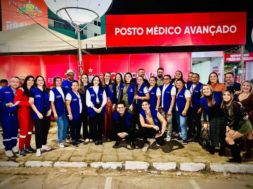 Posto médico registra atendimento tranquilo durante o São João de Patos