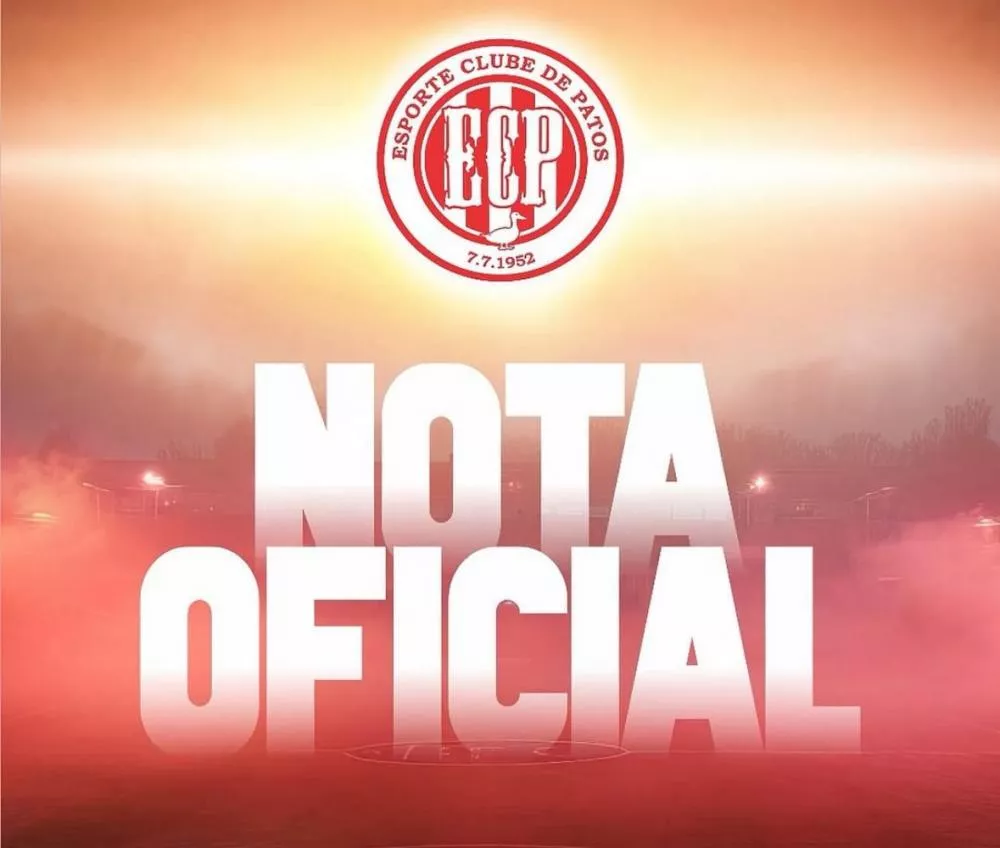 Esporte Clube de Patos se defende após nota de repúdio do Nacional e esclarece situação envolvendo entrada de dirigente no CT Ninho do Canário