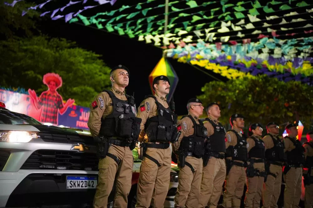 Polícia Militar garante segurança na abertura do São João 2025 de Teixeira com atuação preventiva e integração entre forças