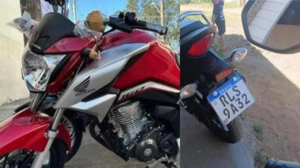 Jovem é assaltado por dupla armada em estrada vicinal entre Malta e Condado e tem moto e celular roubados