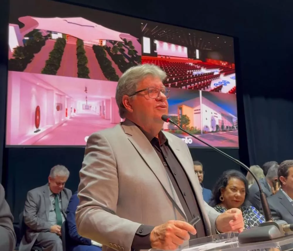 Centro de Convenções do Sertão deve ter obras iniciadas no segundo semestre de 2025, em Patos, diz João Azevêdo 