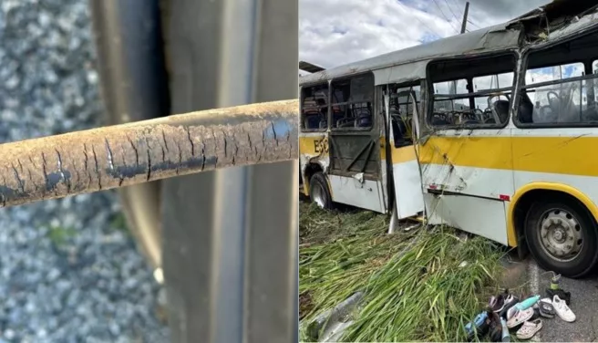 Polícia Civil conclui inquérito de acidente com ônibus escolar em Pilões e aponta negligência: peça de R$ 25 causou falha nos freios