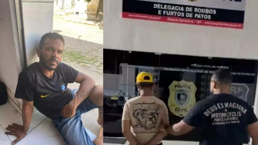 Homem dado como desaparecido pela mãe é preso, suspeito de furtar bicicletas em Patos