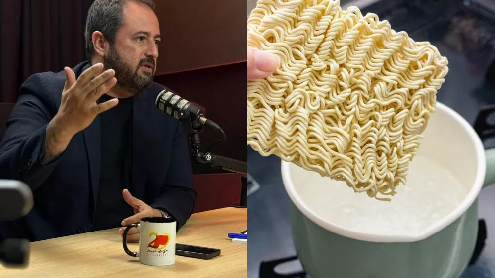 “Miojo devia ser extinto! É uma bomba de veneno”, diz cirurgião oncológico Dr. Anderson Neves em entrevista ao Podcast Patos Online