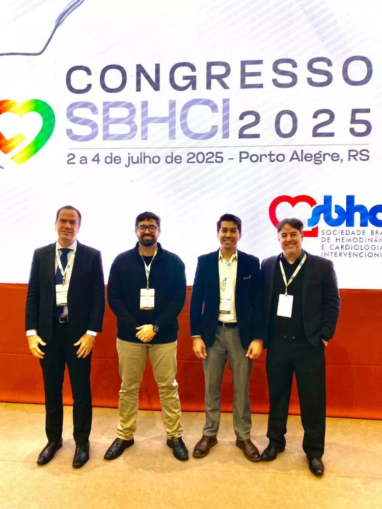 Hemodinâmica de Patos se destaca no maior congresso de Cardiologia Intervencionista do Brasil com seis trabalhos aprovados e três aulas ministradas