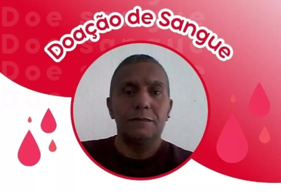 Familiares pedem doações de sangue para o patoense Grimberg Carlos, internado no Hospital Metropolitano em Santa Rita