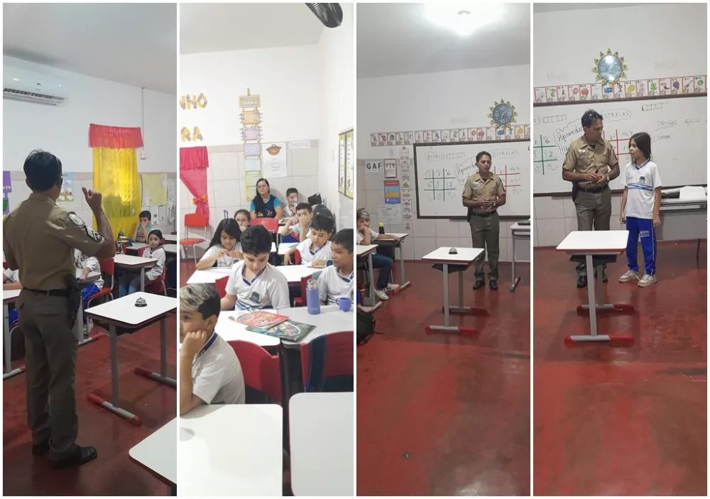  PROERD intensifica ações em escolas de Patos visando reforçar sensação de segurança