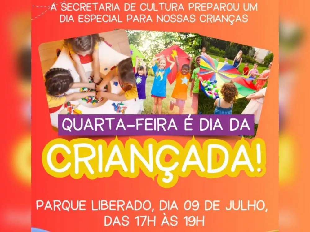Santa Terezinha promove tarde especial com brincadeiras e diversão para as crianças nesta quarta (9)
