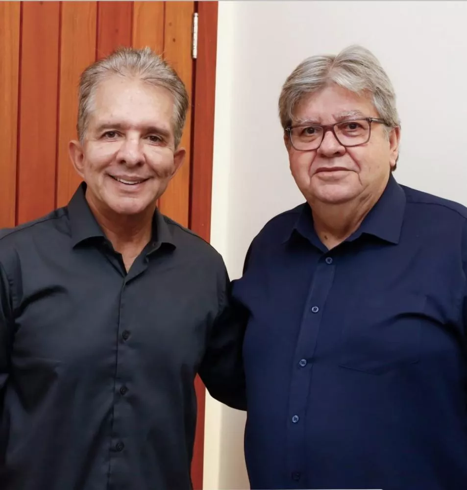 Prefeito Nabor se reúne com o governado João Azevedo, na Granja Santana