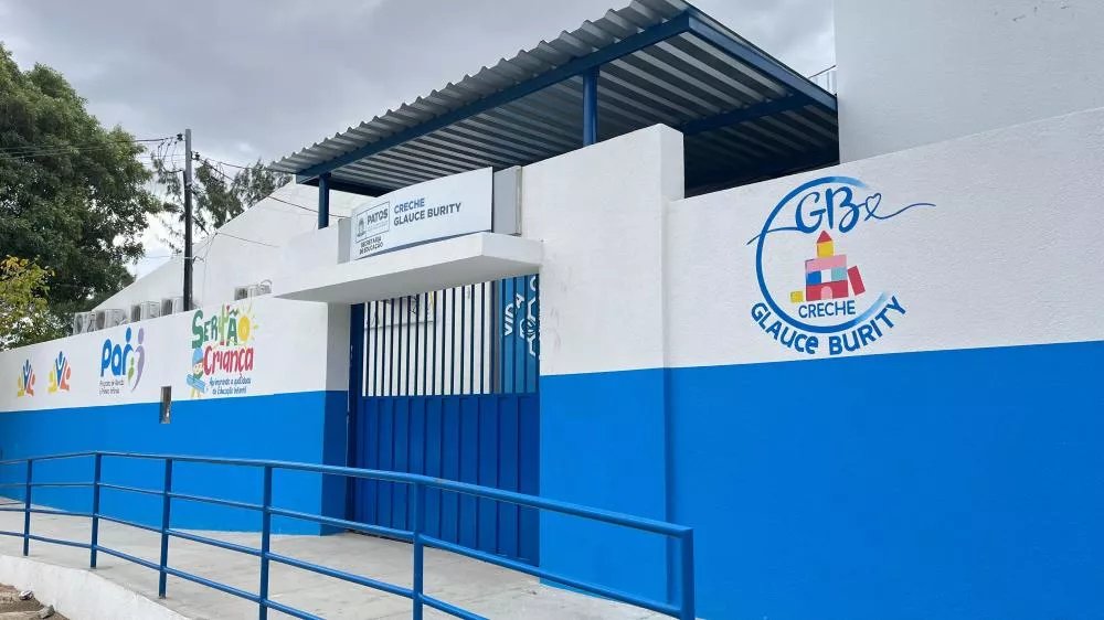 Creche Glauce Burity é ampliada e mais que dobra número de vagas para educação infantil em Patos