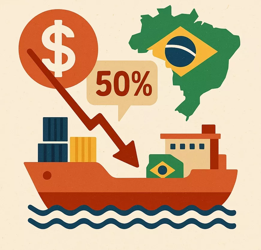 Citando ‘censura’ a mídias sociais dos EUA, Trump anuncia tarifa de 50% sobre Brasil