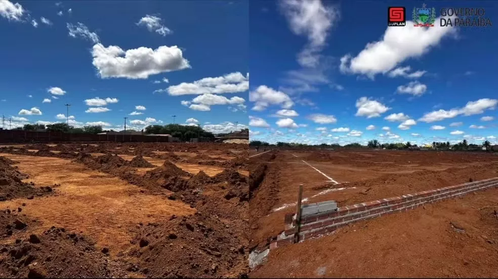 Cidade de Serra Branca inicia construção de estádio, e Carcará mira estreia na Série D 2026