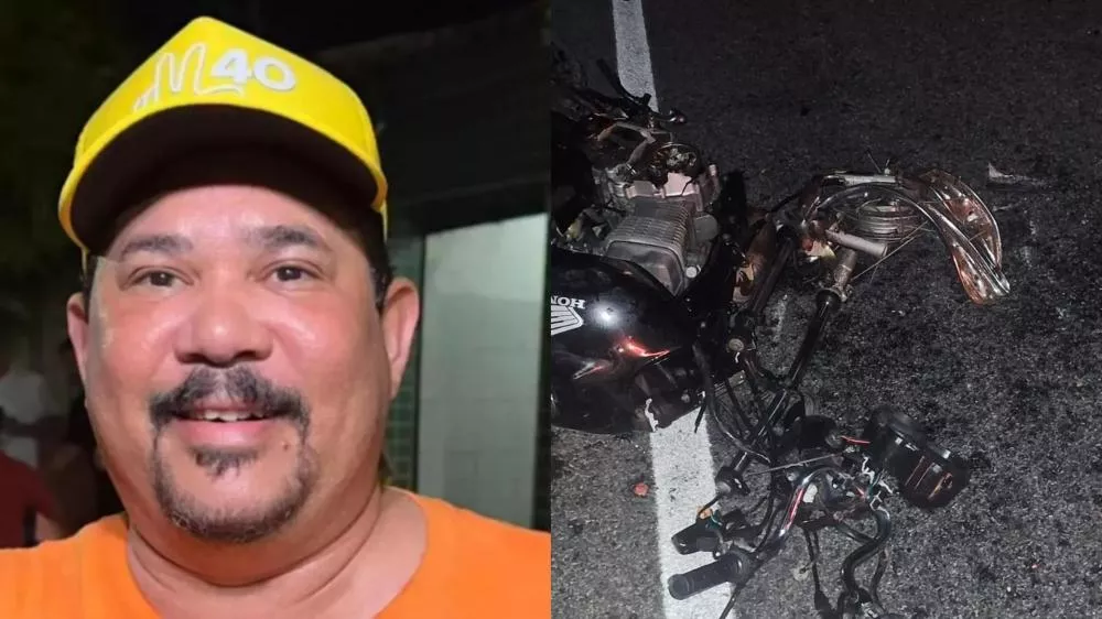 Psicólogo morre em colisão entre moto e ônibus na PB-400, entre São José de Piranhas e Cajazeiras