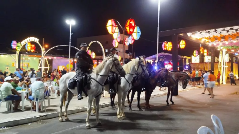 Polícia Militar reforça segurança no “Arraiá Balançando a Rede” em São Bento