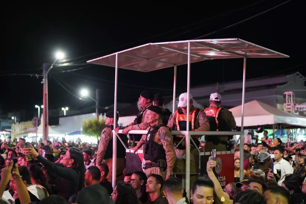 Polícia Militar garante tranquilidade no encerramento das festas em Santa Terezinha e Vista Serrana