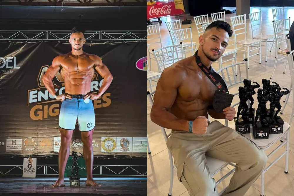 Atleta de Catingueira se destaca em campeonato de fisiculturismo em Patos