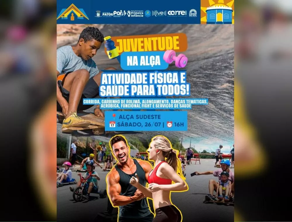 Próxima edição do Juventude na Alça será dia 26 com esporte, saúde e lazer para todas as idades