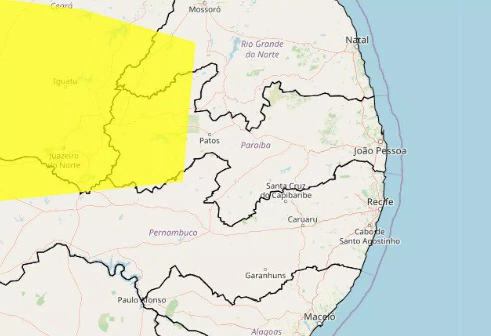 Sertão recebe primeiros alertas de baixa umidade do ar em 2025 