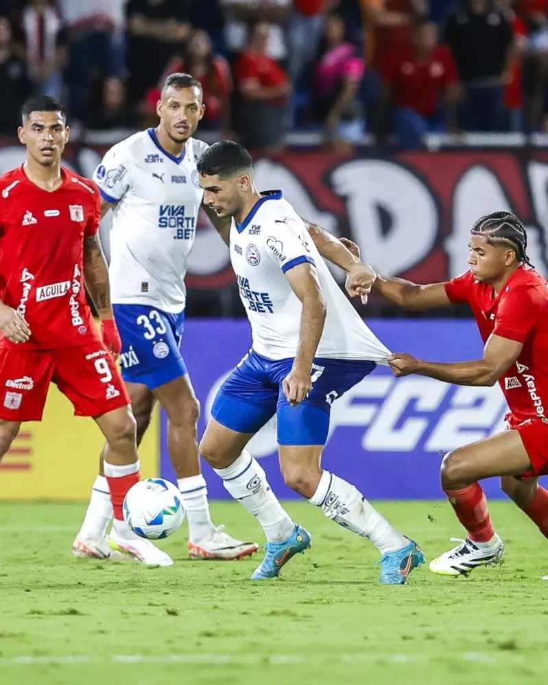 Bahia perde para o América de Cali e é eliminado nos playoffs da Sul-Americana
