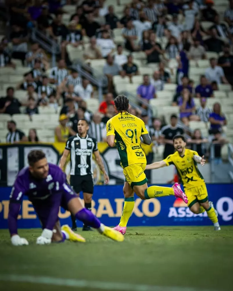 Embalado, Mirassol vence Ceará no Castelão e chega a sete jogos de invencibilidade no Brasileirão