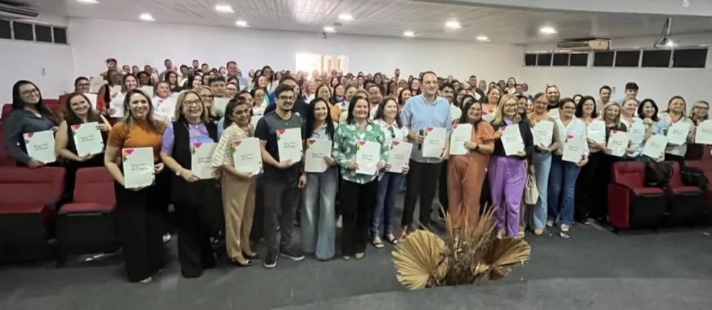 Equipe da Secretaria Municipal de Educação de Santa Terezinha participa do I Ciclo Formativo do Programa de Recomposição das Aprendizagens do 3º ao 5º Anos