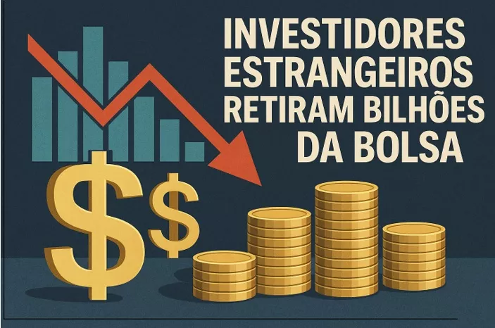 Investidores estrangeiros retiram bilhões da bolsa e revertem otimismo do mercado