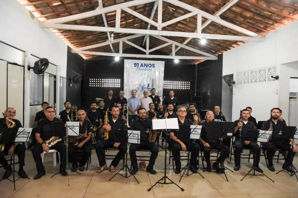 Filarmônica 26 de Julho completa 94 anos de fundação neste sábado e recebe novo fardamento