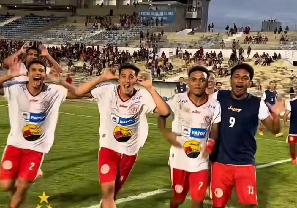 Terror do Sertão: Esporte de Patos vence novamente o Campinense e faz história ao garantir vaga na final do Paraibano Sub-20 e na Copinha 2026