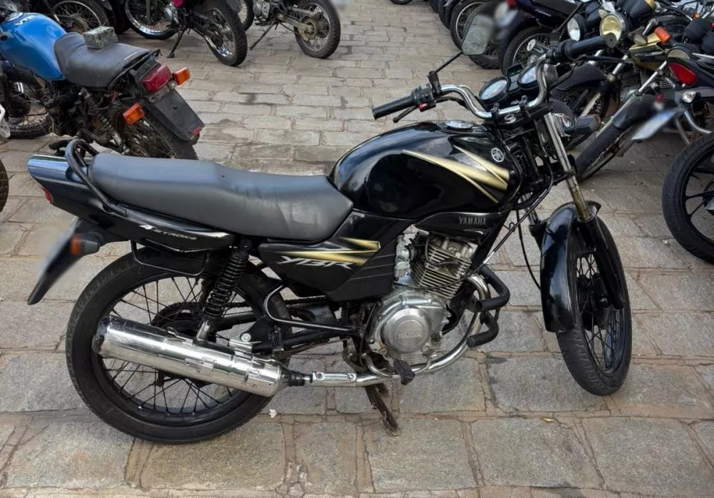 Motocicleta adulterada é apreendida pela Polícia Militar em Malta, PB