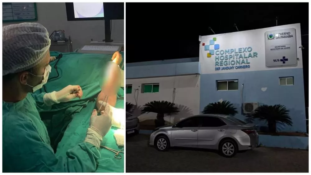 Plantão do fim de semana no Complexo Hospitalar de Patos registra 56 cirurgias e 234 atendimentos, com 27 vítimas de sinistros de trânsito