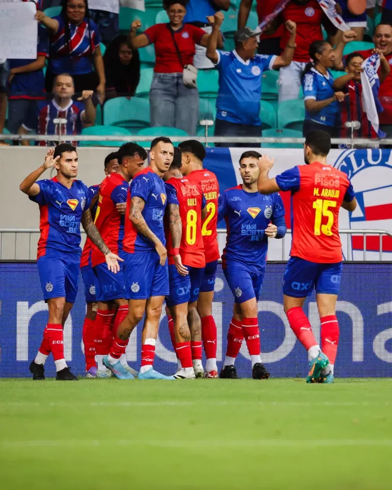 Bahia leva gol bizarro, toma susto, mas vence com time misto contra o Retrô na Copa do Brasil