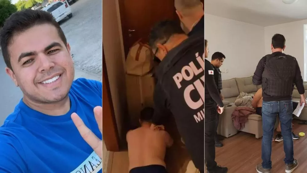 Empresário Rafinha Banana, acusado de assassinar sócio em São Bento, é novamente preso em Poços de Caldas-MG