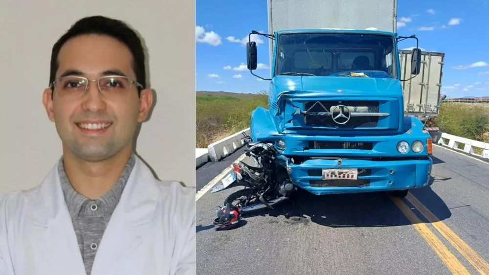 PRF aponta causa de grave acidente na BR-230, em Patos, que vitimou médico de 30 anos