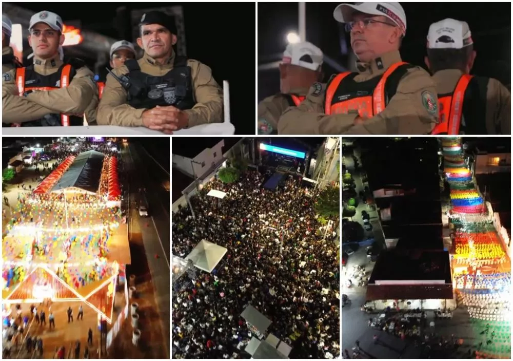 Polícia Militar encerra operações de segurança em eventos festivos na região de Patos