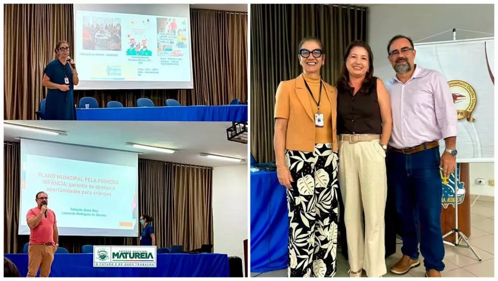 Secretária de Educação de Matureia participa de capacitação sobre planos municipais para a primeira infância