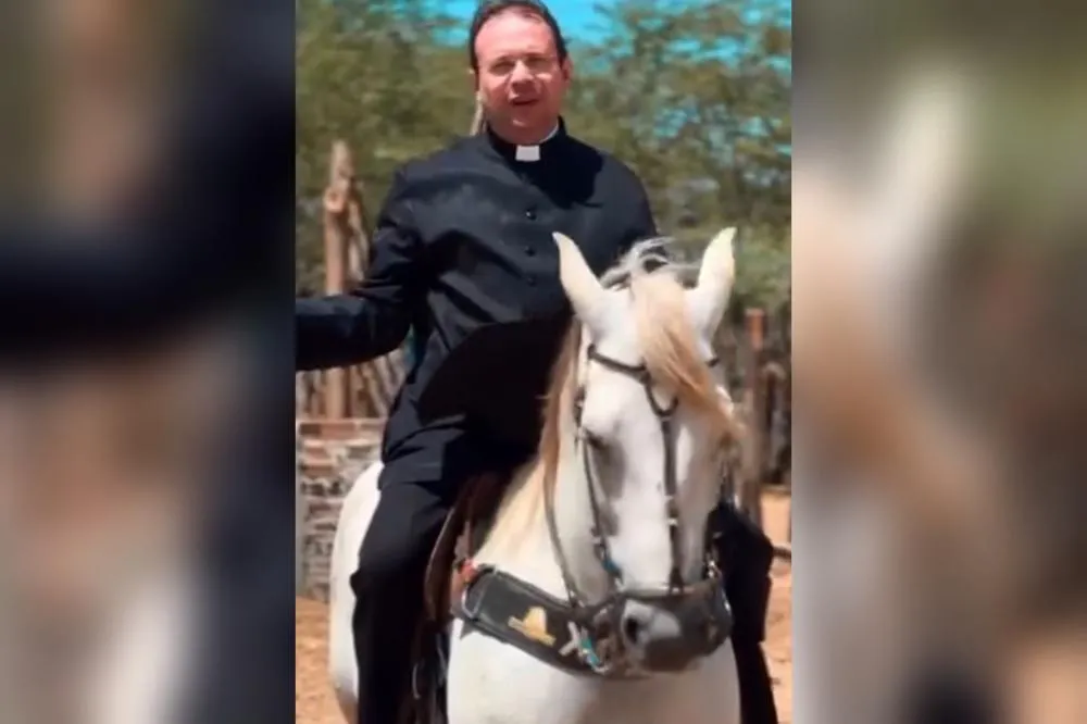 Padre Fabrício Timóteo conduzirá bênção especial na cavalgada de Teixeira no dia 20 de agosto