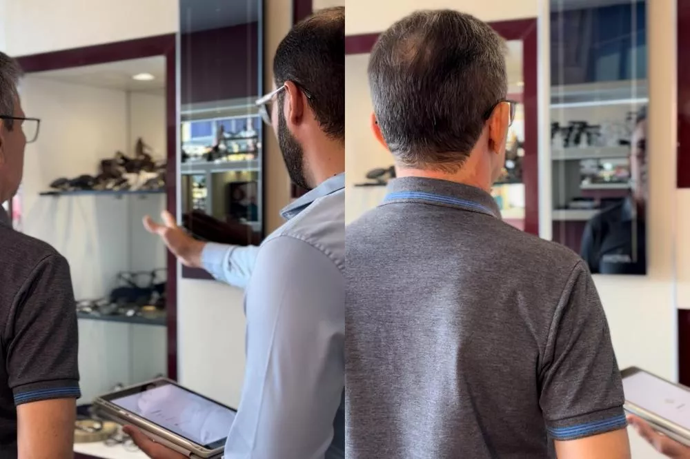 Guimarães Óticas investe em tecnologia de ponta com novo equipamento de medição digital em Patos