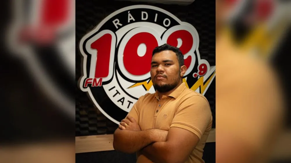Pabhlo Rhuan estreia na Rádio Itatiunga FM e retorna às externas com notícias diretas da cena dos fatos