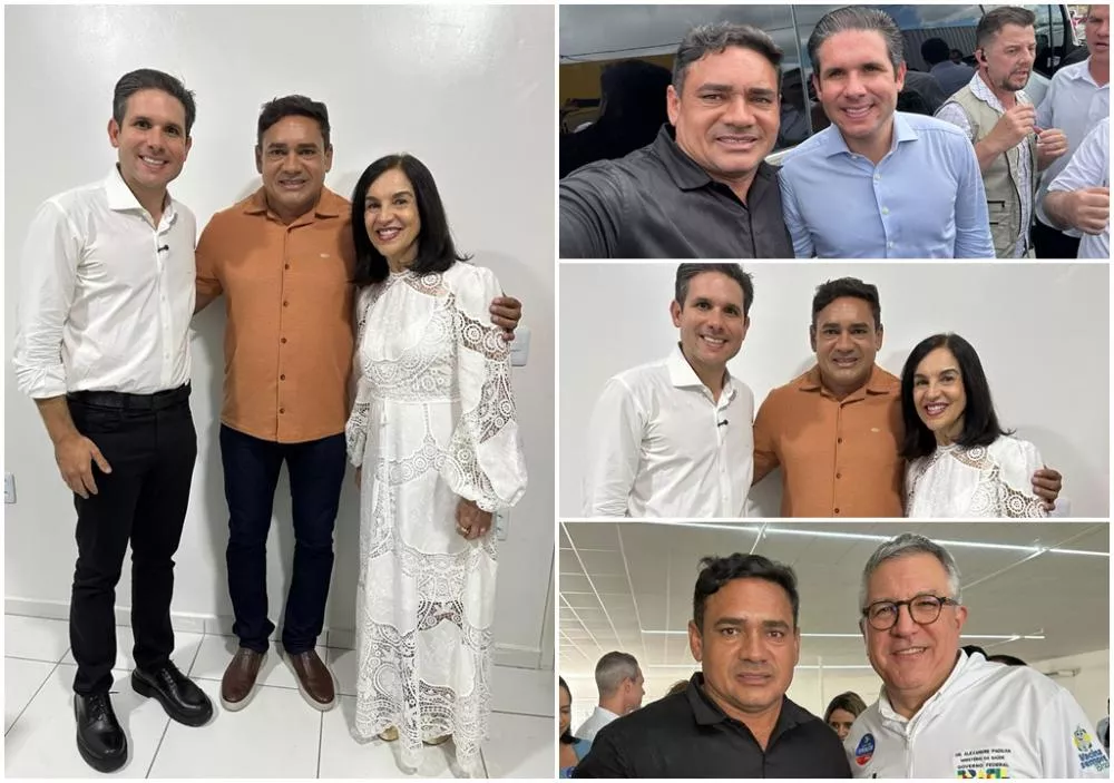 Vereador Júnior Contigo acompanha agenda de inaugurações e obras em Patos